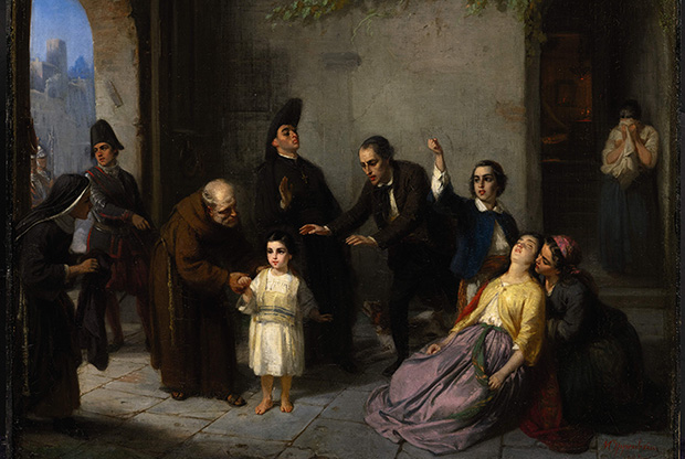 חטיפתו של מורטארה, אופנהיים 1862